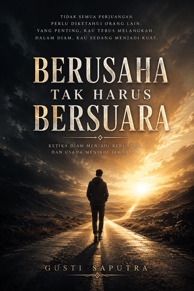Berusaha tak harus bersuara